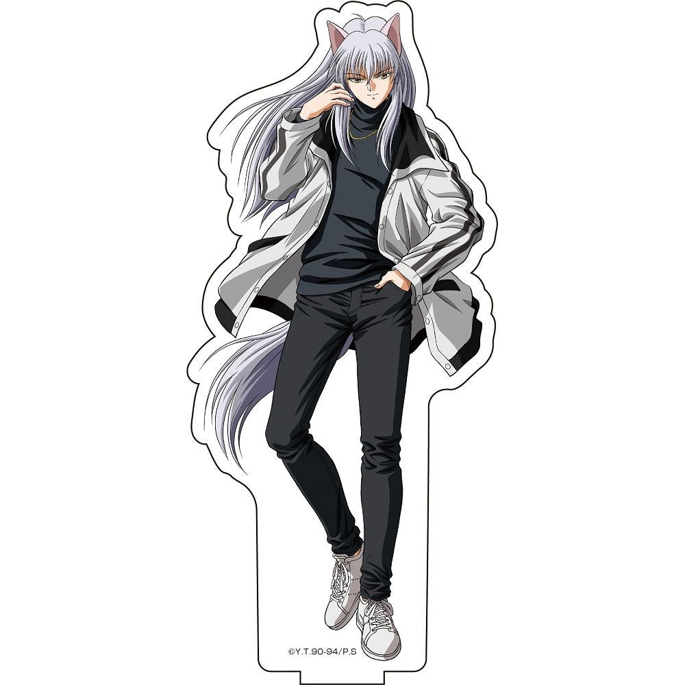 幽☆遊☆白書 描き下ろしBIGアクリルスタンド ストリートファッションVer. 5 妖狐蔵馬 立牌