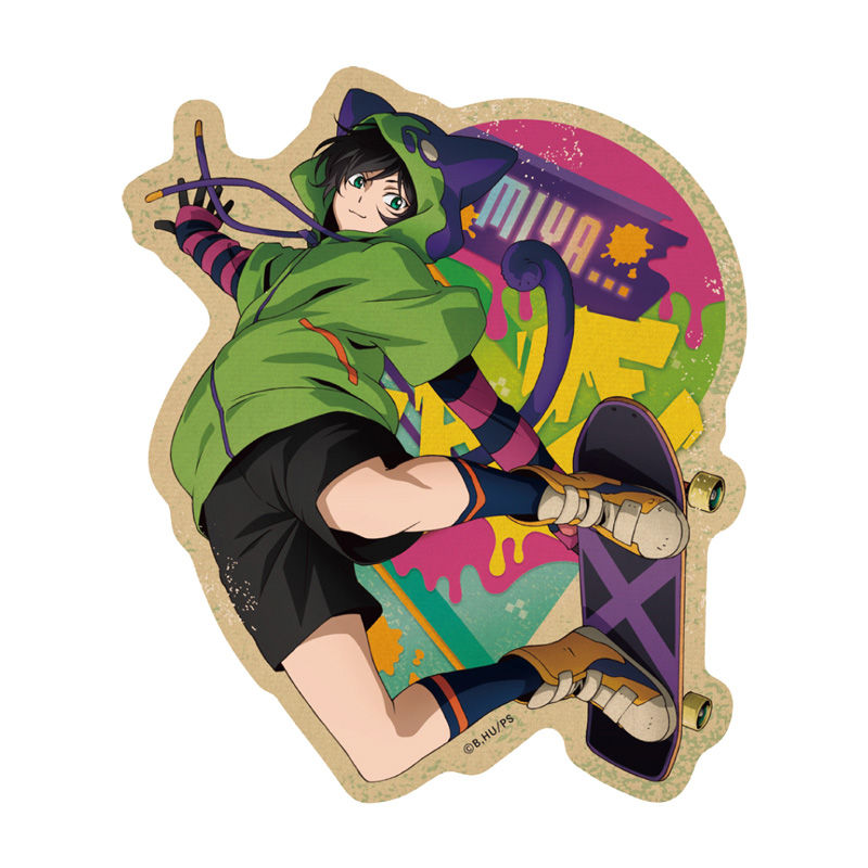 SK∞ エスケーエイトトラベルステッカー5 MIYA Stickers
