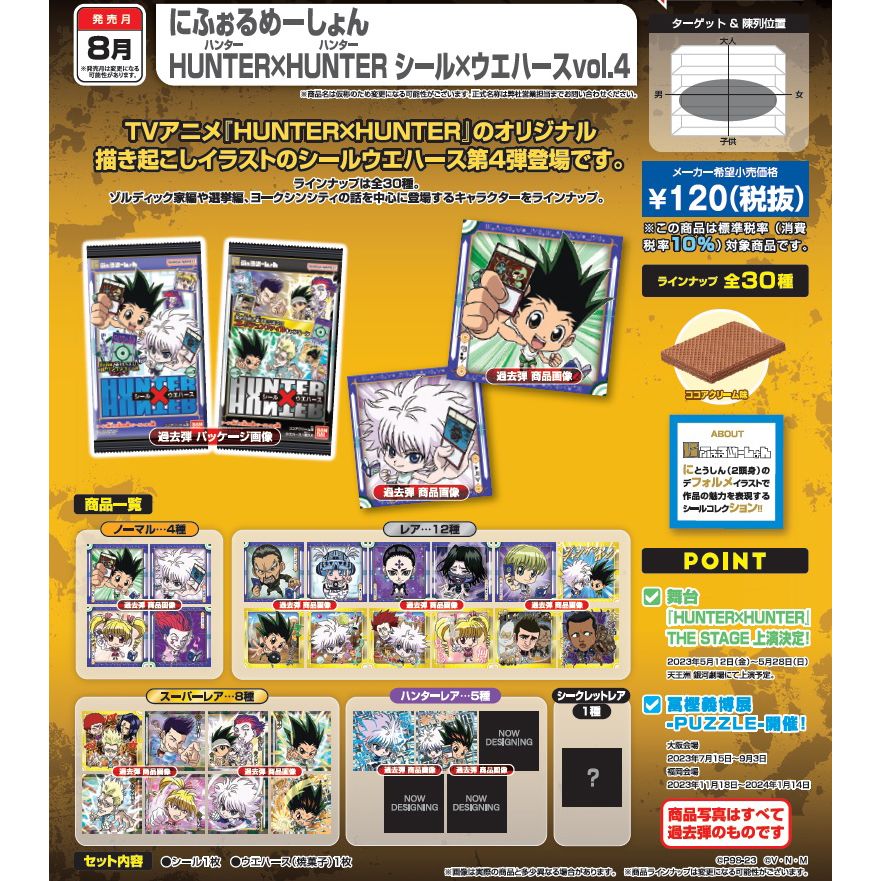にふぉるめーしょんHUNTER×HUNTERウエハース.4
