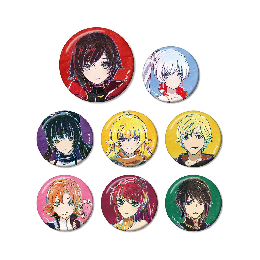 (ｱﾙﾏﾋﾞｱﾝｶ) RWBY 氷雪帝国 ﾄﾚｰﾃﾞｨﾝｸﾞ Ani-Art 缶ﾊﾞｯｼﾞ badge tcb