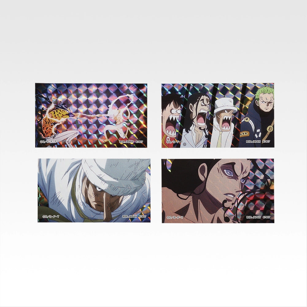 一番くじ ワンピースEX 惡魔を宿す者達 vol.3 I賞 プリズムステッカーセット ロブ・ルッチ＆カク | Ichiban Kuji One Piece EX 惡魔を宿す者達 vol.3 Prism Sticker Set Rob Lucci & Kaku | 一番賞 海賊王 EX 惡魔を宿す者達 vol.3 I賞 閃卡貼紙套裝 羅布・路基＆卡古