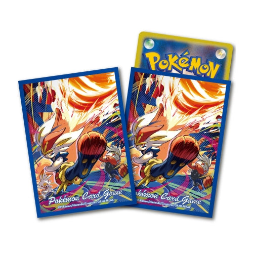 ポケモンカードゲーム デッキシールド 進化の軌跡 エースバーン | Pokemon Card Official Deck Shield Evolutionary Line Cinderace