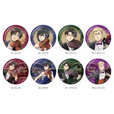 (CS.FRONT) 【進撃の巨人】四重奏ver. 缶バッジ /01 全8種