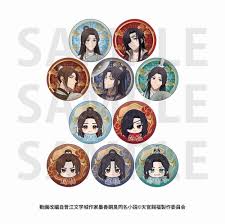 (ｲｰﾃﾞｨｽ) ｱﾆﾒ「天官賜福 貮」 ﾄﾚｰﾃﾞｨﾝｸﾞｸﾞﾘｯﾀｰ缶ﾊﾞｯｼﾞ