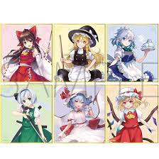 (MOVIC) 東方Project キャラバッジコレクション 色紙