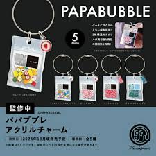 5個set パパブブレ アクリルチャーム  (池袋)