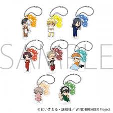 (MOVIC) WIND BREAKER ｽﾀﾝﾄﾞ付きｱｸﾘﾙｷｰﾎﾙﾀﾞｰｺﾚｸｼｮﾝ