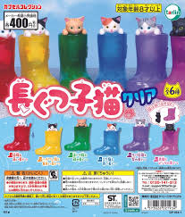扭旦 #240 (Tarlin) capsule 長ぐつ子猫 クリア