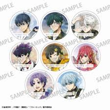 (ｶﾐｵｼﾞｬﾊﾟﾝ) ブルーロック ﾄﾚｰﾃﾞｨﾝｸﾞﾎﾛｸﾞﾗﾑ缶ﾊﾞｯｼﾞ ノスタルジー