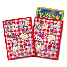 ポケモンカードゲーム デッキシールド ピカチュウとハート【レッド】| Pokemon Center Original Pokemon Card Game Deck Shield Pikachu and Heart [Red]