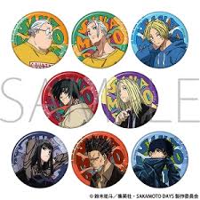 (MOVIC) SAKAMOTO DAYS(ｱﾆﾒ版) キャラバッジコレクション