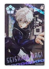 (ﾀﾋﾟｵｶ) ﾌﾞﾙｰﾛｯｸ ｸﾞﾘｯﾀｰｱｸﾘﾙﾌﾞﾛｯｸ Vol.2 凪誠士郎  acrylic block