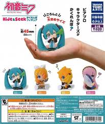 扭旦 #188 (Fullsell) (TakaraTomyArts) capsule 初音ﾐｸ Hide&Seek かくれんぼﾌｨｷﾞｭｱ