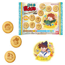 (BANDAI) 忍たま乱太郎 ステッカー付きビスケット の段 其ノ二