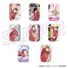 (MOVIC) ハイキュー!! スクエア缶バッジコレクション／音駒高校