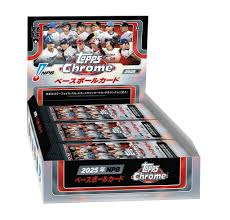 (MINT) 2025 TOPPS NPB クローム ベースボールカード