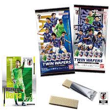 (BANDAI) ツインウエハース サッカー日本代表ｖｅｒ．