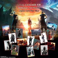 FF Ⅶ アニバーサリーデジタルカード＋２  (SquareEnix)  card