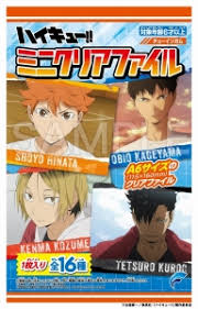(フォルテ) ハイキュー!! ミニクリアファイル