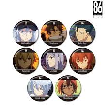 (ｱﾙﾏﾋﾞｱﾝｶ) TVｱﾆﾒ「86-ｴｲﾃｨｼｯｸｽ-」 ﾄﾚｰﾃﾞｨﾝｸﾞ場面写缶バッジ