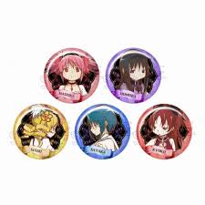 (ﾂｲﾝｸﾙ) 魔法少女まどか☆マギカ ヴィンテージシリーズ 缶バッジ