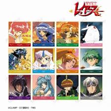 (ｱﾙﾏﾋﾞｱﾝｶ) TVｱﾆﾒ「魔法騎士ﾚｲｱｰｽ」 ﾄﾚｰﾃﾞｨﾝｸﾞﾐﾆ色紙