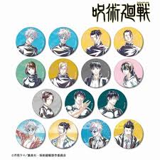 (ｱﾙﾏﾋﾞｱﾝｶ) TVｱﾆﾒ「呪術廻戦」 TD Ani-Art② 懐玉･玉折 ﾏｯﾄ缶ﾊﾞｯｼﾞ