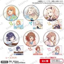 (Bushi-road) 学園アイドルマスター 缶バッジvol.2　BOXver.