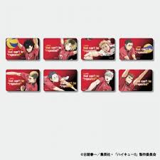 (日ﾃﾚｻｰﾋﾞｽ) ﾊｲｷｭｰ!! TD缶ﾊﾞｯｼﾞ 5期ｱｸｼｮﾝ版権 箔押しver. 音駒