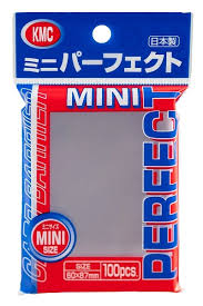 (KMC) sleeve Mini Perfect 60x87mm
