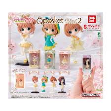 (BANDAI) capsule ｶｰﾄﾞｷｬﾌﾟﾀｰさくら Q posket ﾐﾆﾁｭｱｺﾚｸｼｮﾝ2 扭旦#227