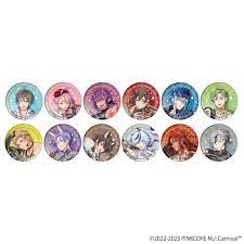 ホログラム缶バッジ(65mm)「NU: カーニバル」01/コンプリートBOX(全12種)(公式イラスト)