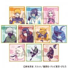 (ｸﾗｯｸｽ) NARUTO 疾風伝 TDミニ色紙 ひと休み クラパレット