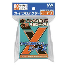 (Yanoman) カードプロテクター ハードX シーグリーン　　　　