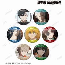 (ｱﾙﾏﾋﾞｱﾝｶ) TVｱﾆﾒ『WIND BREAKER』ﾄﾚｰﾃﾞｨﾝｸﾞ場面写缶ﾊﾞｯｼﾞ