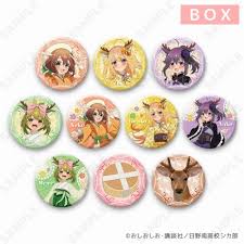 (ﾃﾞｨﾃｸﾉ) しかのこのこのここしたんたん TD缶ﾊﾞｯｼﾞ しかみみ和洋折衷