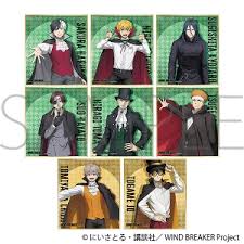 (MOVIC) WIND BREAKER トレーディングミニ色紙
