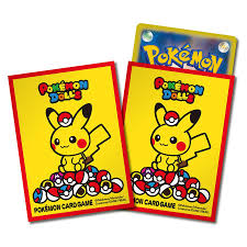 ポケモンカードゲーム デッキシールド ポケモンドールズ【レッド】| Pokemon Center Original TCG Deck Sleeves Pikachu Pokemon Dolls
