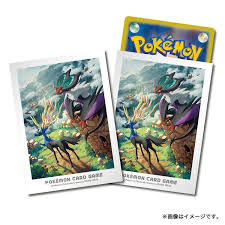 ポケモンカードゲーム デッキシールド カロスの冒険 ゼルネアス＆オンバーン