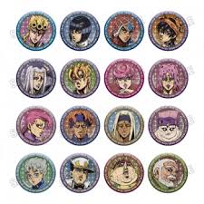 (medicos) ｼﾞｮｼﾞｮの奇妙な冒険 黄金の風 缶ﾊﾞｯｼﾞｺﾚｸｼｮﾝRE vol.1