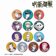 (ｱﾙﾏﾋﾞｱﾝｶ) 呪術廻戦 TD Ani-Art 第3弾 マット缶バッジ