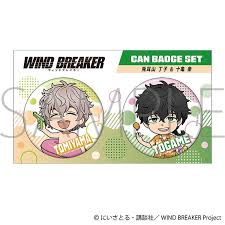 (MOVIC) WIND BREAKER 缶ﾊﾞｯｼﾞｾｯﾄ/D