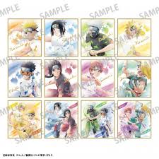 (ｶﾐｵｼﾞｬﾊﾟﾝ) NARUTO 疾風伝 TDﾐﾆ色紙_ﾍﾟｲﾝﾄ ｶﾐｱﾆTOUCHver.