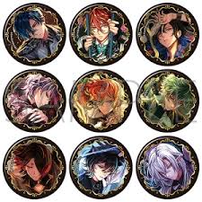悪魔執事と黒い猫 箔押しキャラバッジコレクション／4th Anniversary　B
