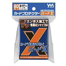 (Yanoman) カードプロテクター ハードX ネイビー　　　　　　