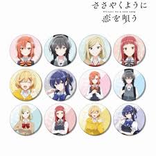 (ｱﾙﾏﾋﾞｱﾝｶ) TVｱﾆﾒ『ささやくように恋を唄う』 TD缶ﾊﾞｯｼﾞ