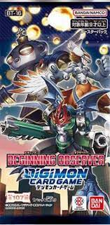 Digimon C.G. booster BEGINNING OBSERVER【BT-16】 card (BANDAI)