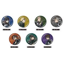 (CS.FRONT) 進撃の巨人 メタリック缶バッジ /01 第1弾 (再販) badge
