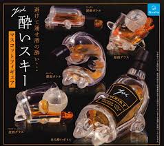 扭旦 #216 (Qualia) capsule 酔いスキー マスコットフィギュア