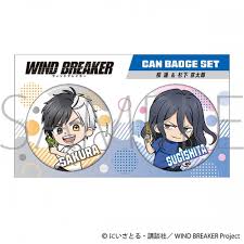 (MOVIC) WIND BREAKER 缶ﾊﾞｯｼﾞｾｯﾄ/A